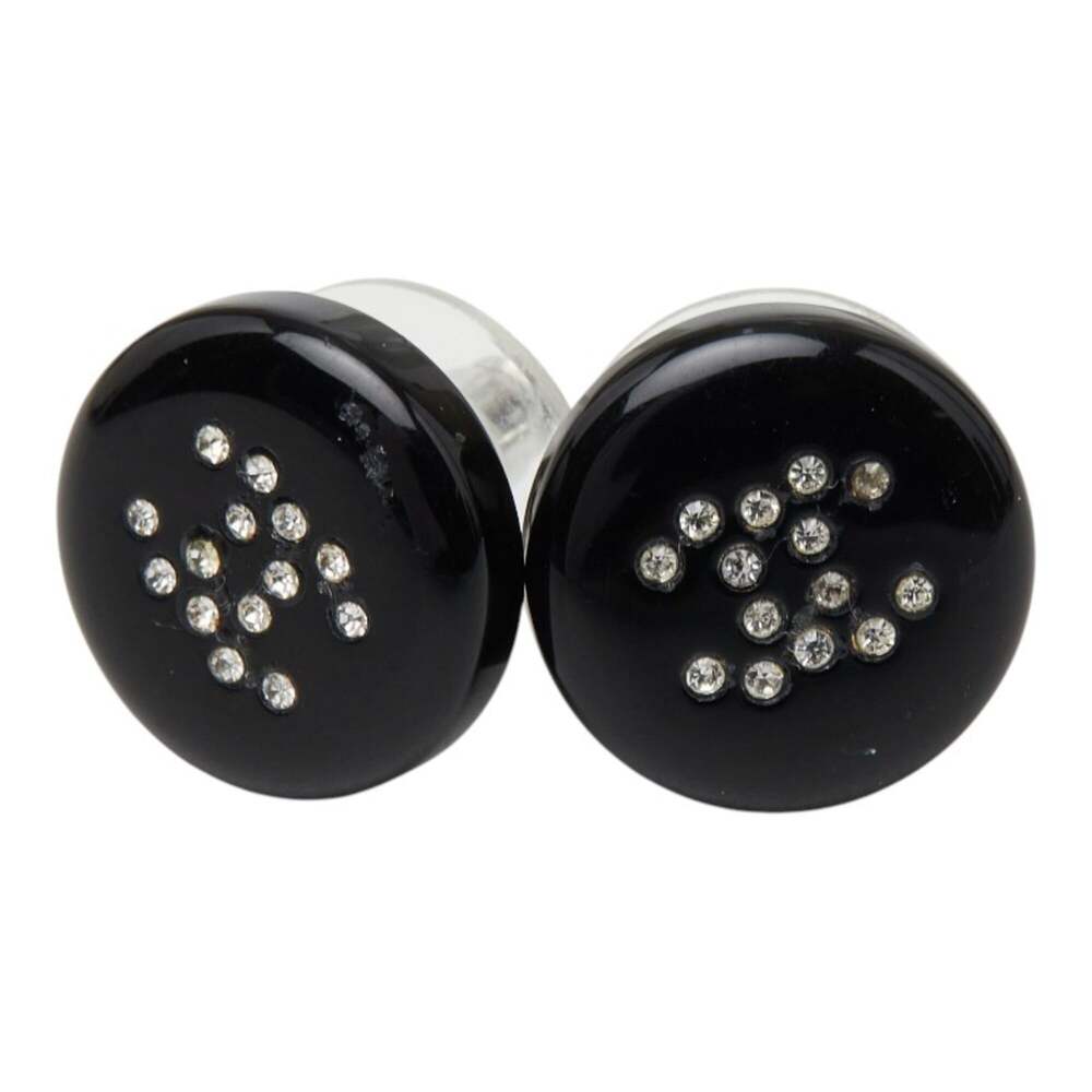 Chanel Cc Logo Round Stud Earrings #299621C48B